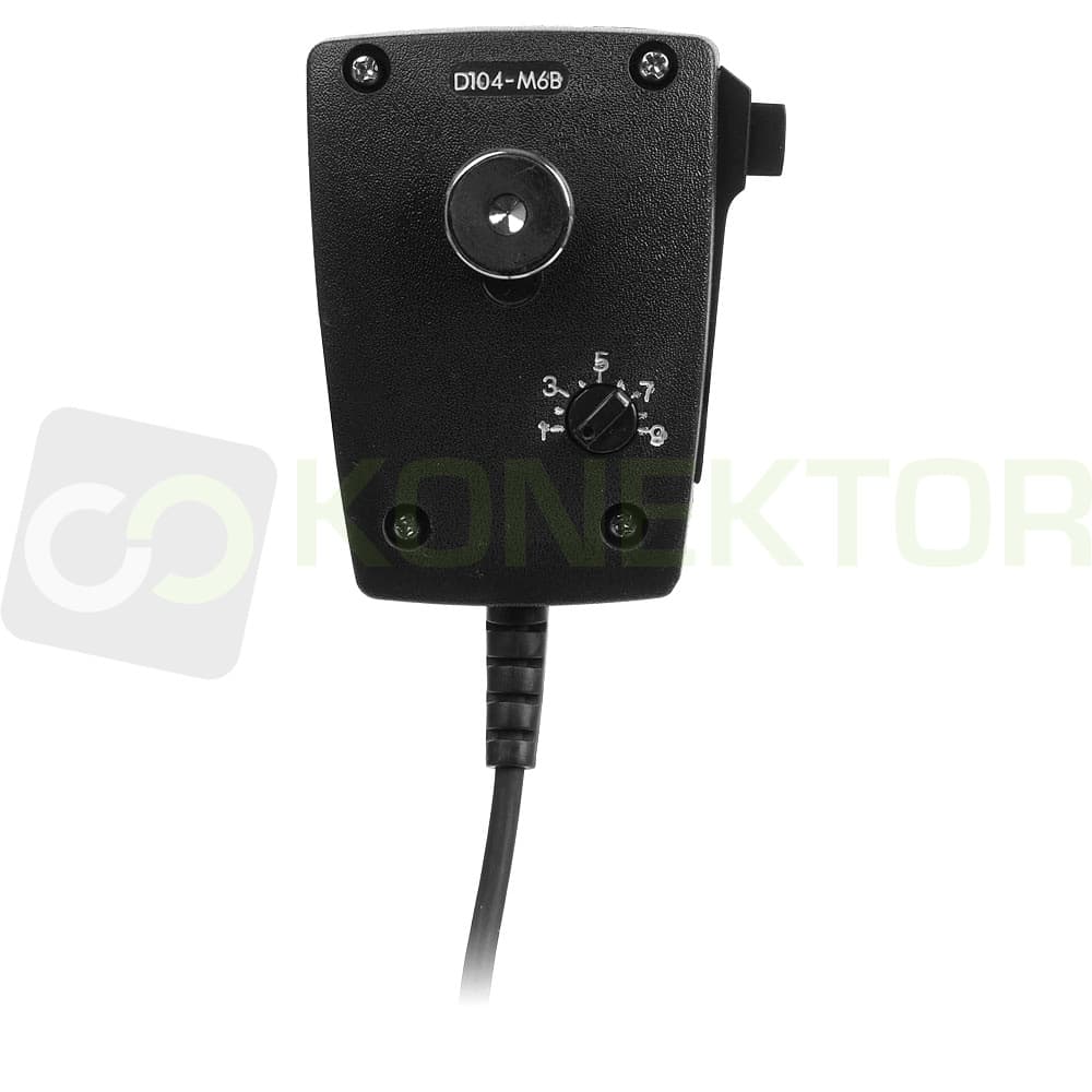 Astatic D104 M6B - mikrofon z wkładką ceramiczną oraz wzmocnieniem - wersja 6-PIN CRE 8900, Alinco DR-135-DX, AT-6666, CRT 9900