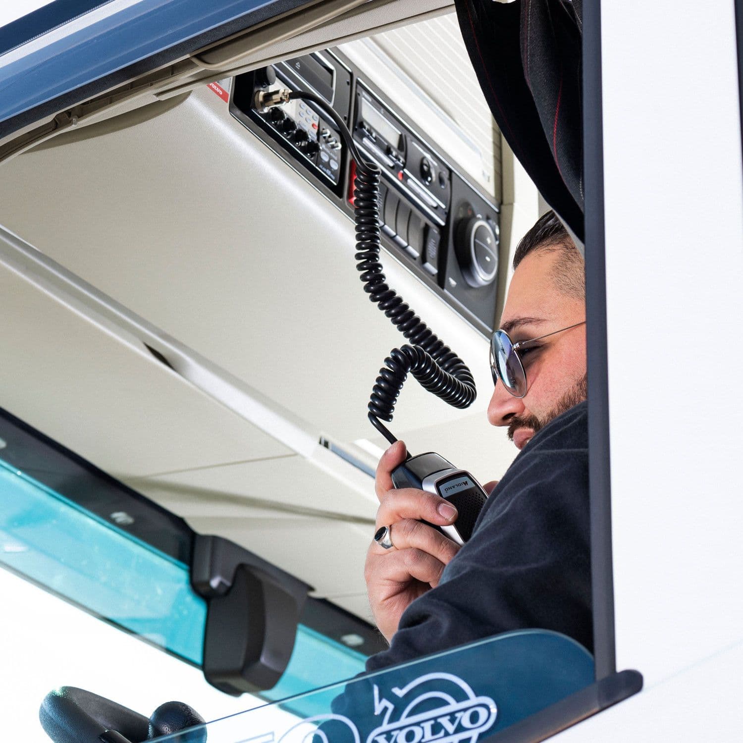 MIDLAND ALAN 48 PRO CB Radio 12/24V z automatycznym SQ, płynnym RF Gain, Mic-Gain, ANL, DualWatch