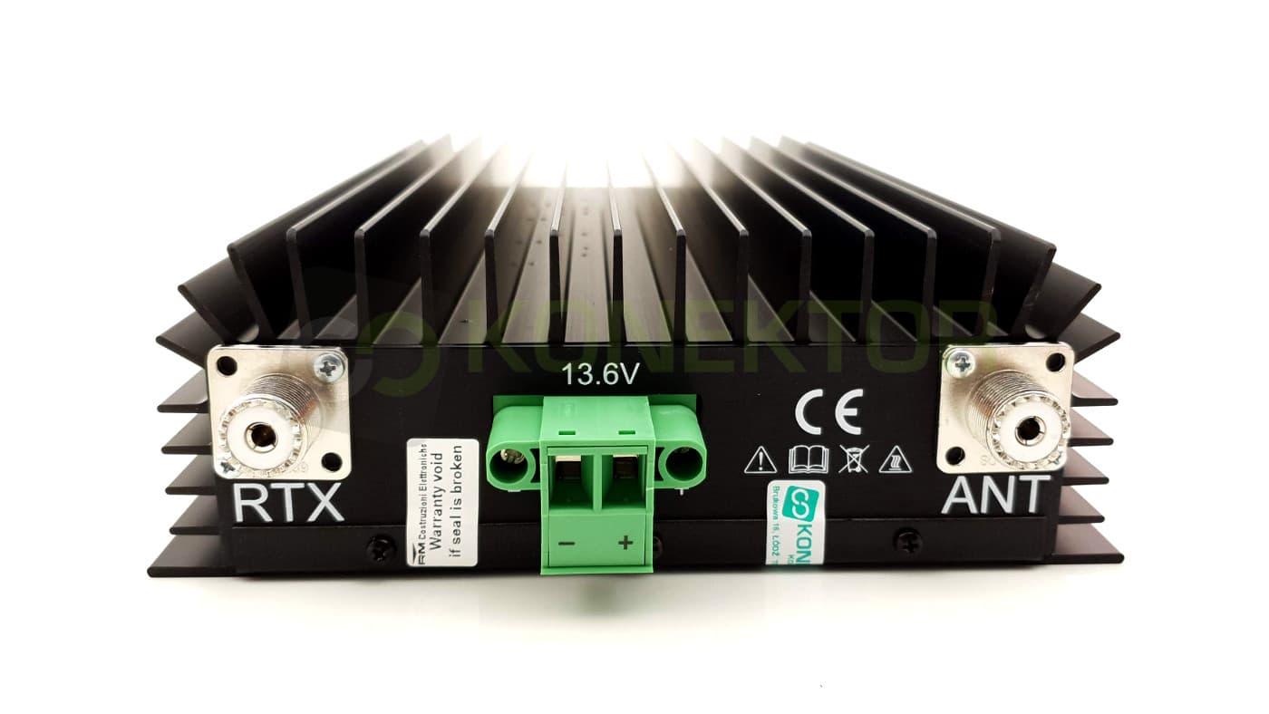 RM KL 505 - wzmacniacz mocy KF 230W AM/FM/SSB/CW 1.8-30MHz Made in Italy (RM KL505)