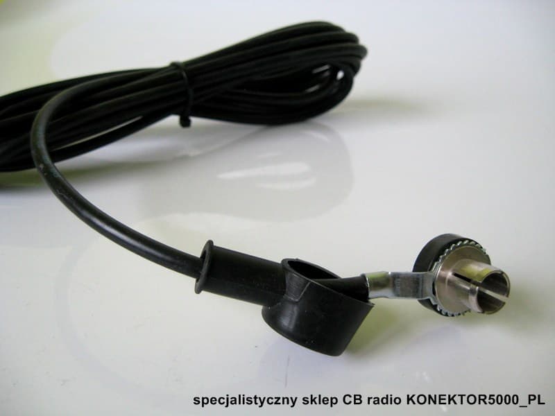 Złącze antenowe do SIRIO TURBO / PERFORMER (złączka, wtyk) + kabel 4-metrowy - oryginał