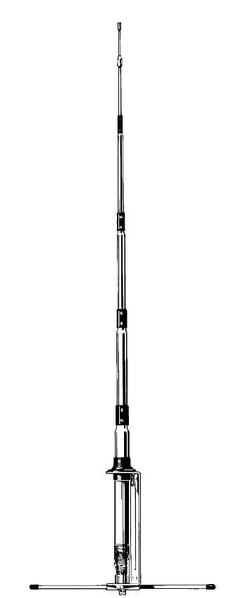SIRIO GPE-27 antena bazowa CB / 10m 5/8 fali