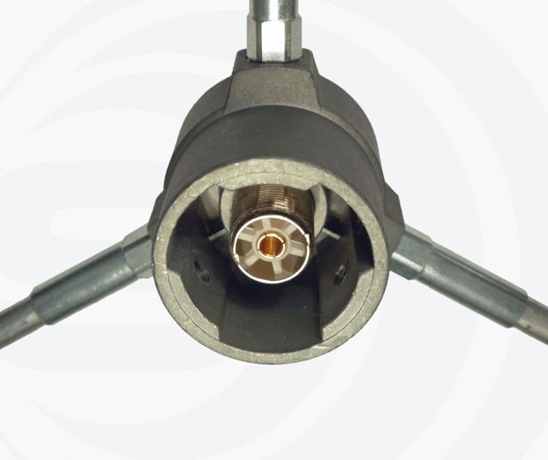 Sirio GP-3E antena bazowa VHF 5/8 fali długość 148cm (aluminiowa) GP3E np. policja, pogotowie, straż