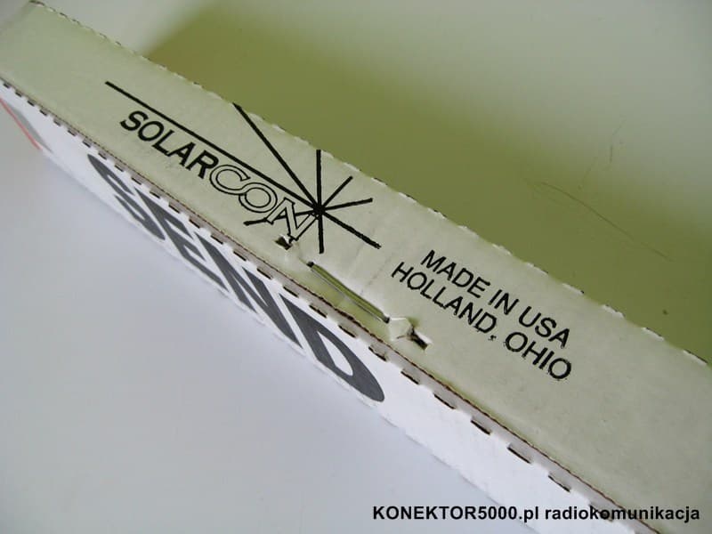 SOLARCON ANTRON A99 superwytrzymała antena bazowa CB 1/2 fali z włókna szklanego