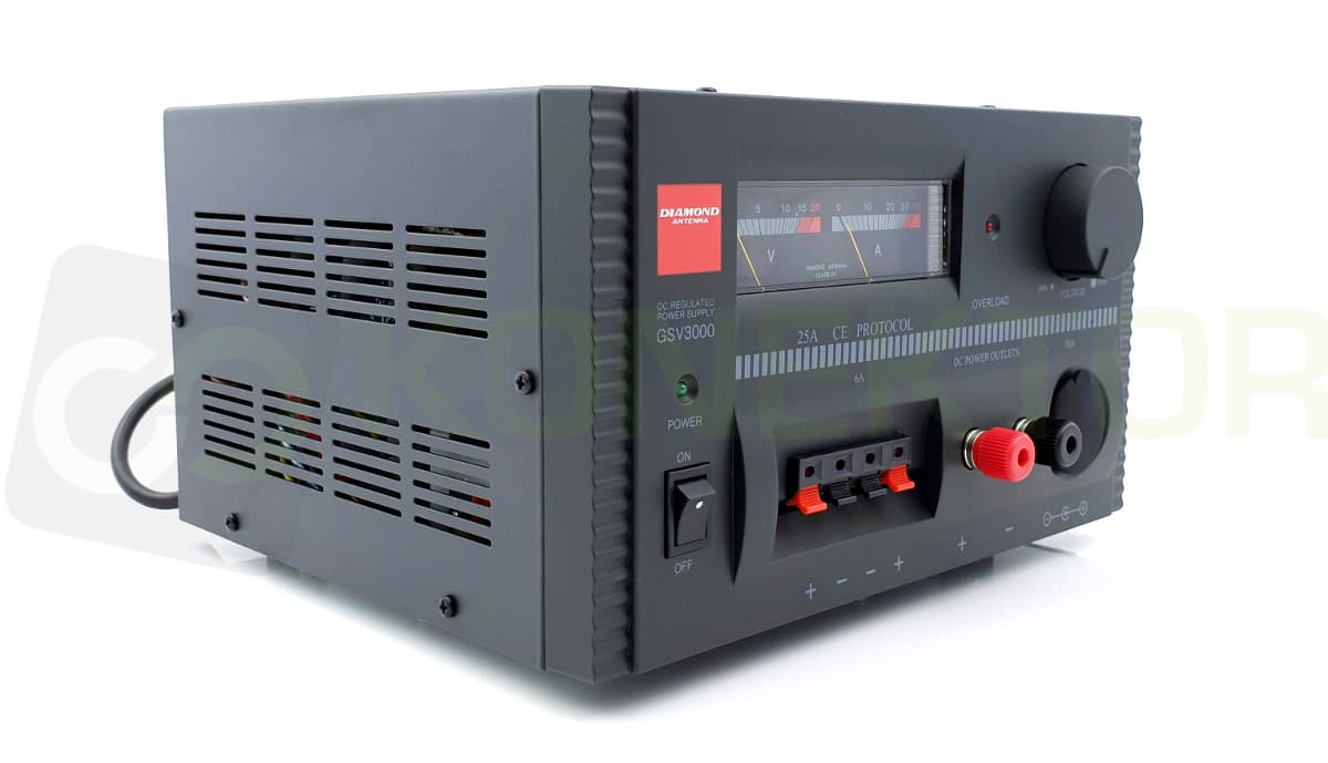 Zasilacz transformatorowy DIAMOND GSV-3000 1-15V 27A (wersja z CE) superjakość 