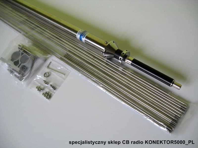 DIAMOND D-130 Antena szerokopasmowa do skanera / SDR RX 25-1300MHz + okablowanie 15m z wtykami (TX 6m, 2m, 70cm, 33cm, 23cm)