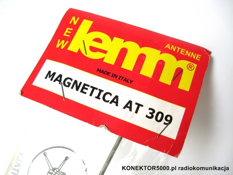 LEMM AT-309 Antena 144/430MHz - do radia VHF / UHF, skanera, TAXI - długość 52cm (AT309) 