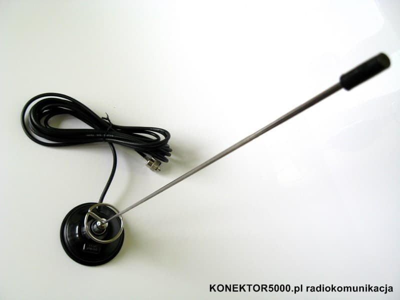 LEMM AT-309 Antena 144/430MHz - do radia VHF / UHF, skanera, TAXI - długość 52cm (AT309) 