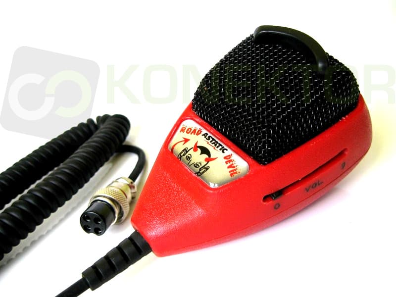 Mikrofon ASTATIC ROAD DEVIL do CB radia 4-pin Uniden/President