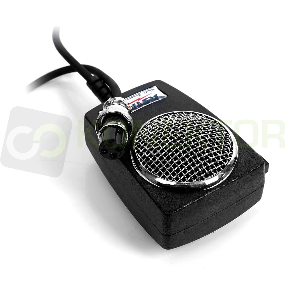 Astatic D104 M6B - mikrofon z wkładką ceramiczną oraz wzmocnieniem - wersja 4-PIN Uniden/President