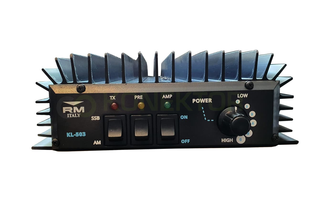 RM KL 503 wzmacniacz mocy 300W AM/FM/SSB 21-30MHz - Made in Italy