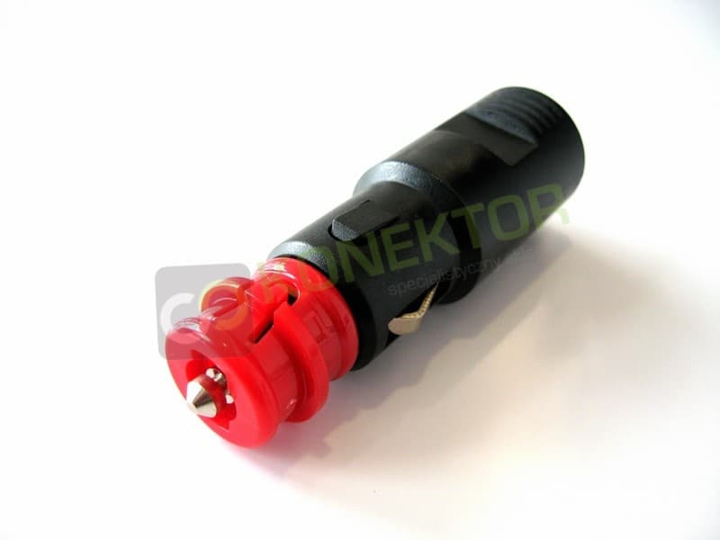 Wtyk do zapalniczki 12/24V HEAVY DUTY do mocnych radiotelefonów CB, KF, VHF, UHF, lodówek samochodowych