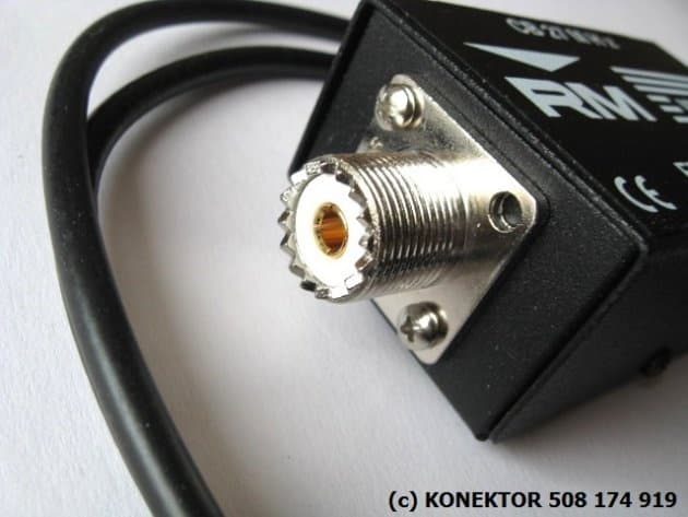 RM MIX 27 spliter antenowy CB/FM - antena CB działająca jako FM