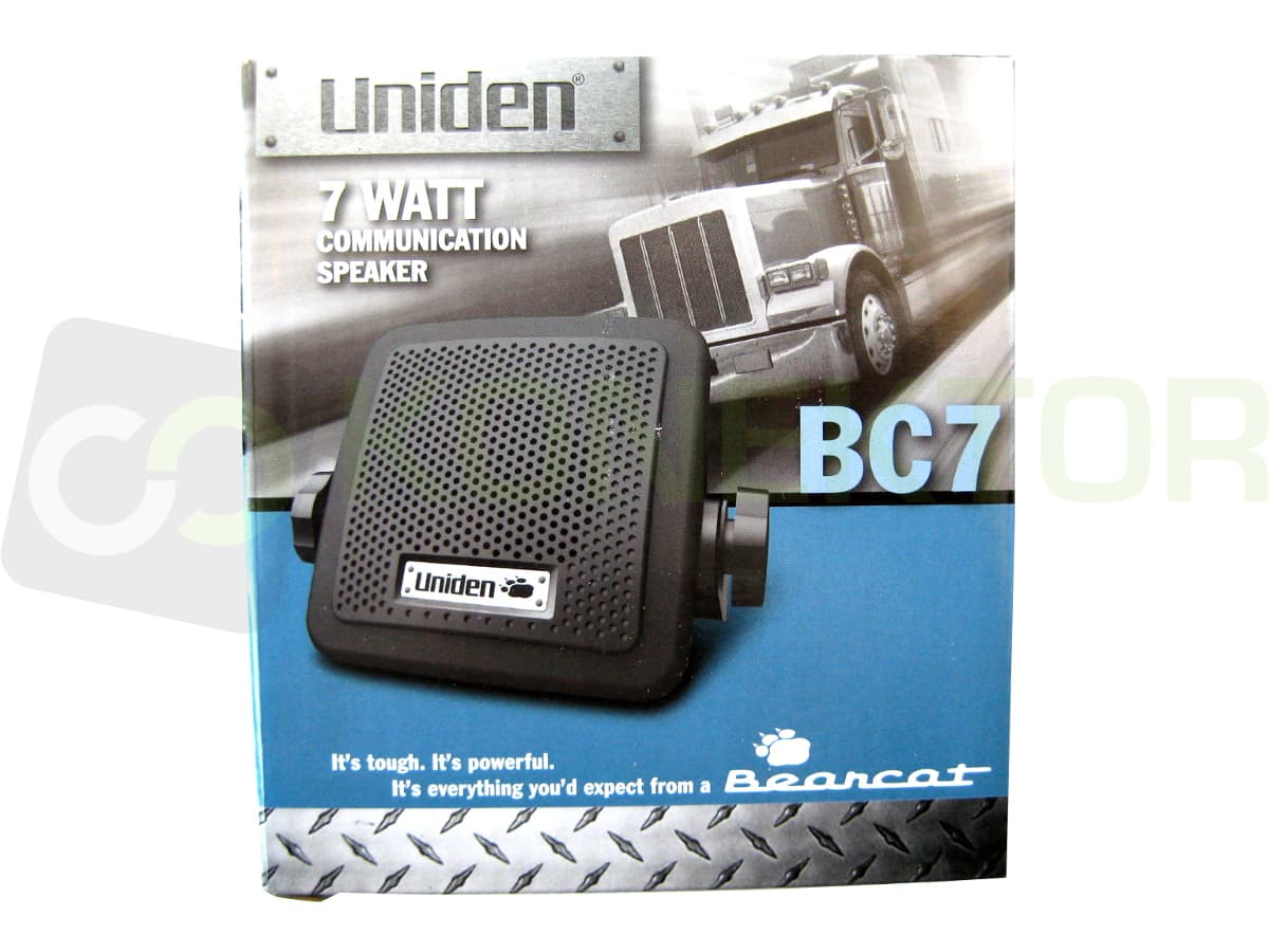 Uniden Bearcat BC7 - kompaktowy głośnik do CB radia (7-watowy) superjakość