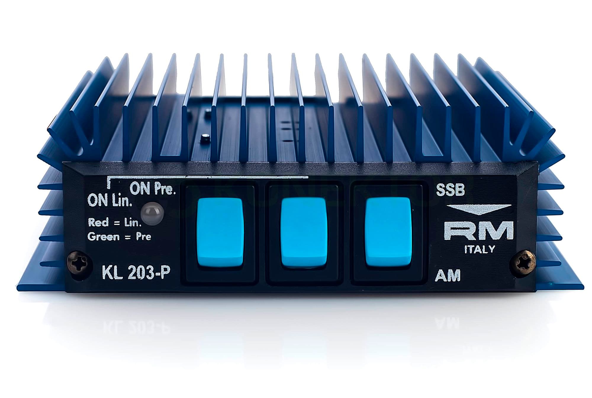 RM KL 203 P wzmacniacz mocy 100/200W + wbudowany przedwzmacniacz 26dB Made in Italy