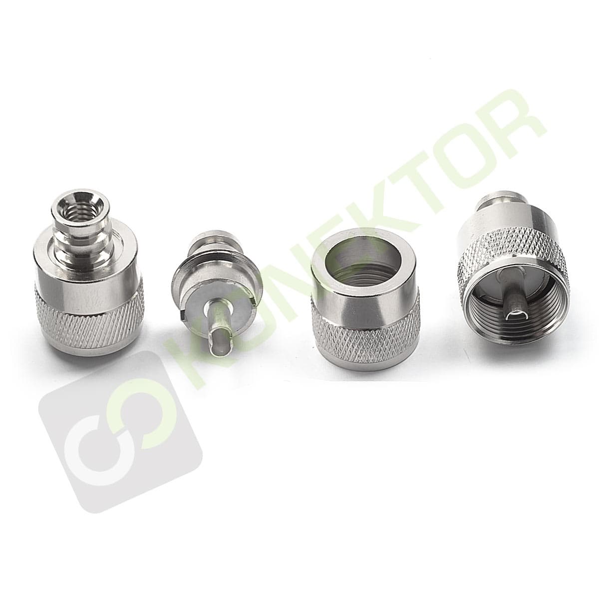Wtyk antenowy UC-1 Alan z teflonowym izolatorem (PL-259/5 PTFE) - wtyczka do CB radia