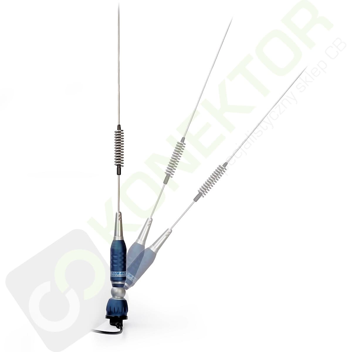 SIRIO TURBO 800 PL Antena CB montażowa 85cm typ PL (szybkie pochylanie)