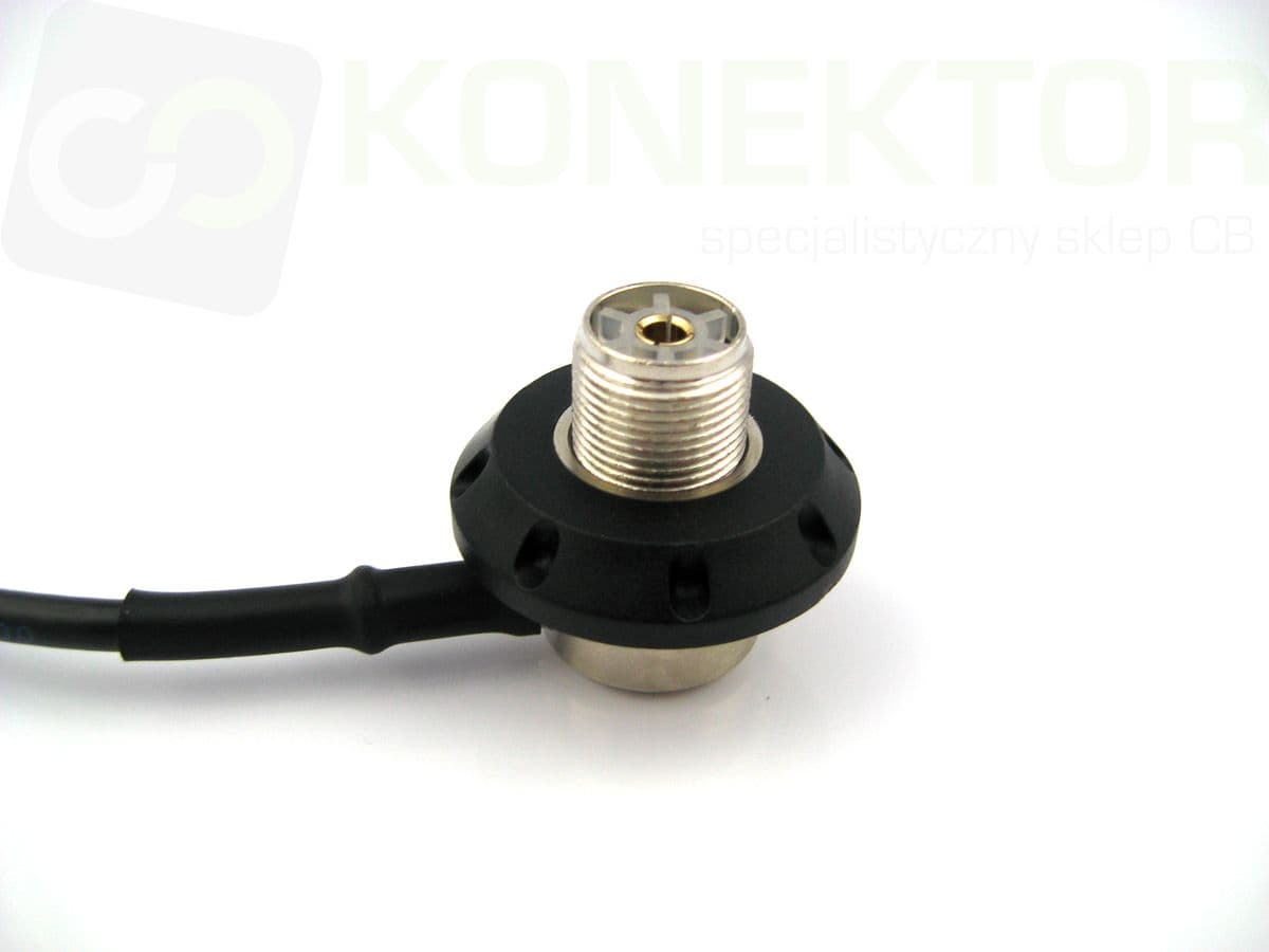 Główka PL SIRIO PREMIUM SG-AC/U przewód 4m + wtyk UC-1 do radia - płytki montaż 15mm - np. do SG-CB1000, SG-CB1400