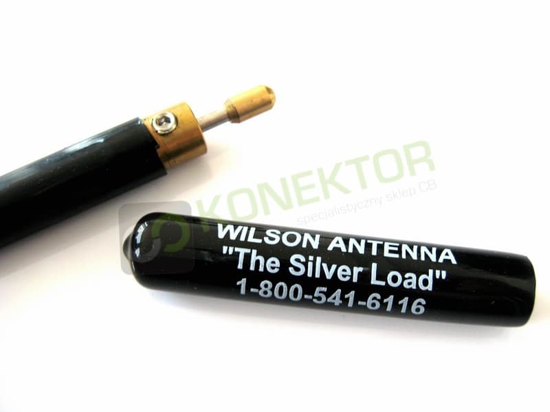 Wilson FGT-3 BLACK Antena CB montażowa helikalna 95cm montaż 3/8 - TOP LOADED