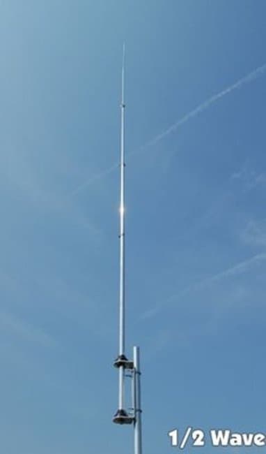 MAAS K-41 SILVERWAVE długość 525cm antena bazowa CB 1/2 fali