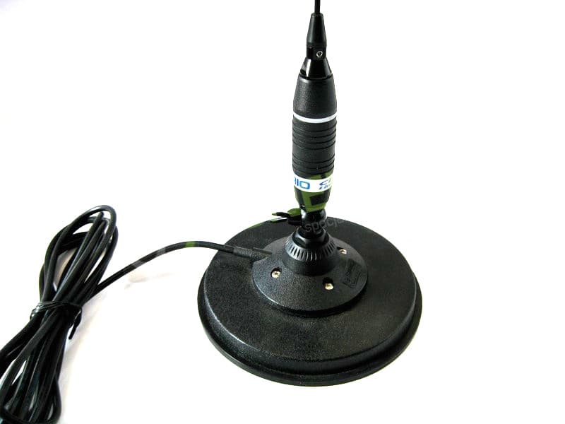Adapter Sirio PL / DV + MOTYL (czarna głowica) - przejściówka do anten na "motylek" do złącza na "gwint"