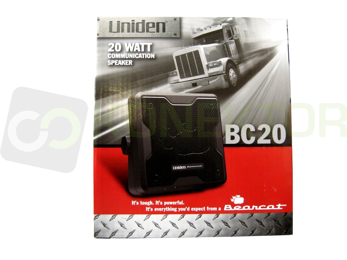 UNIDEN BEARCAT BC20 - duży głośnik 20W do CB radia / skanera superjakość (następca ESP-20)