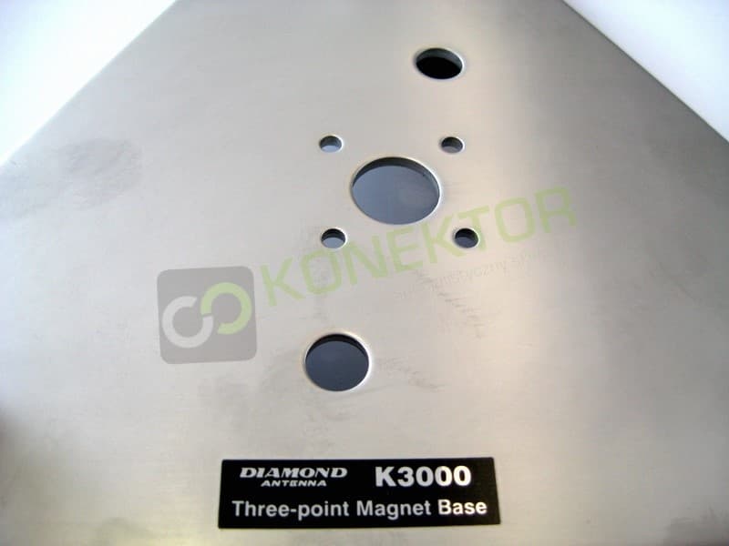 Diamond K3000 potrójna podstawa magnetyczna 23,5cm (trzy magnesy) HIGH END