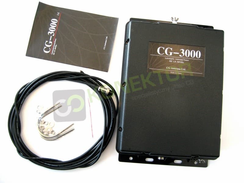 CG-3000 automatyczny tuner antenowy 1.8-30MHz (CG3000 CG 3000) skrzynka antenowa CG Antenna