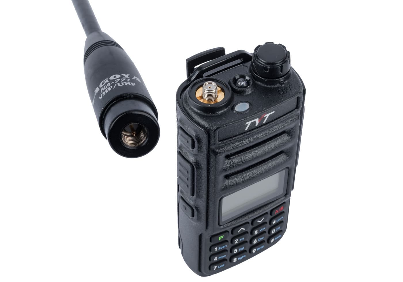 Oryginalna Nagoya NA-771 SMA-M Antena ręczna 40cm do duobanderów VHF/UHF np. do TYT, WOUXUN, YAESU itp.