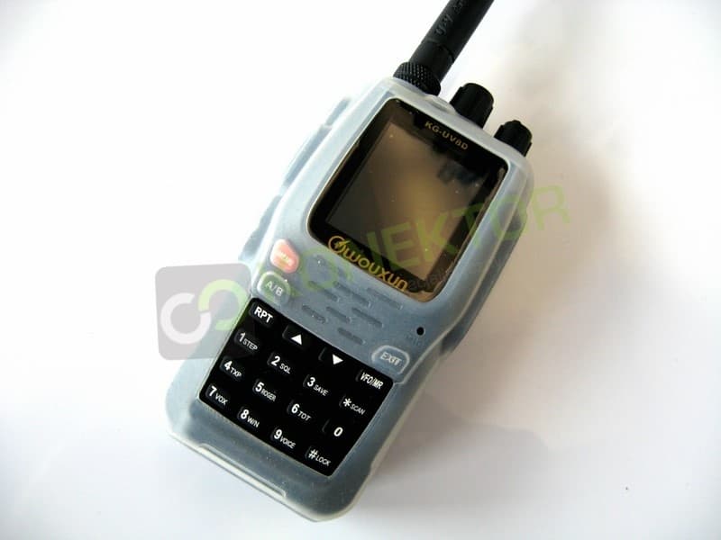 ORYGINALNY gumowy pokrowiec do duobandera Wouxun KG-UV8D (etui Wouxun KGUV8D)