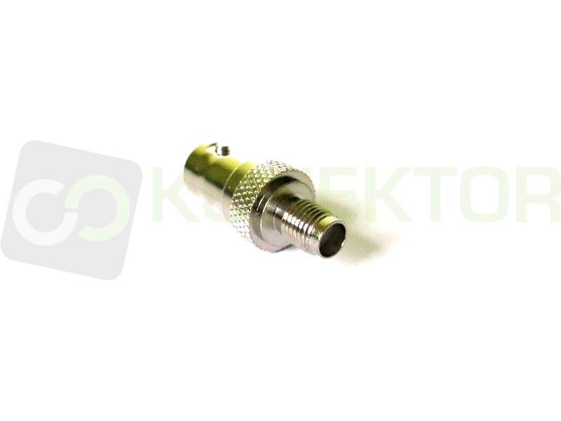 Adapter przejściówka SMA-F (żeńskie) / BNC do Baofeng UV-5R, UV-82, T-57, BF-888, UV-B5,UV-B6, Wouxun itp.