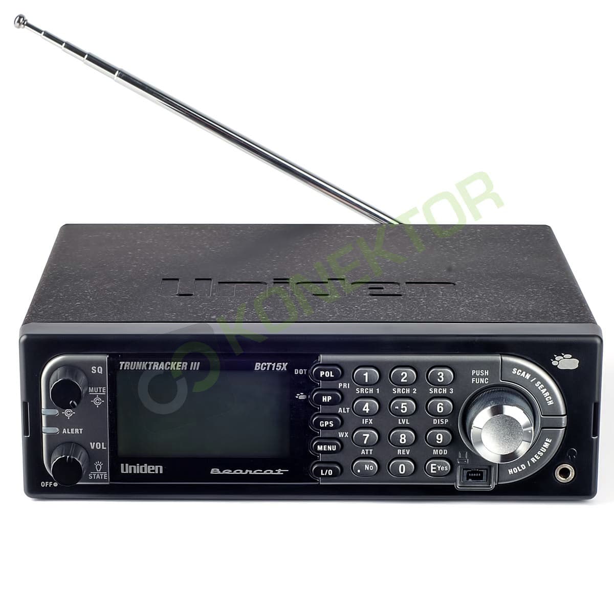 UNIDEN BCT15X skaner przewoźno-bazowy 25-1300MHz TRUNK TRACKER III Motorola, EDACS, LTR - POLSKA INSTRUKCJA