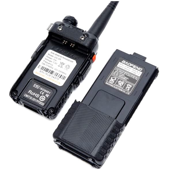 Oryginalna duża bateria akumulator do Baofeng UV-5R i podobnych (BL-5L 3800mAh)