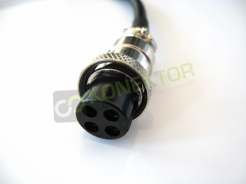 Midland MDL-NC mikrofon dynamiczny z układem noise cancelling + wieszak srebrny SUPERJAKOŚĆ np. do K-PO DX-5000, CRT 6900