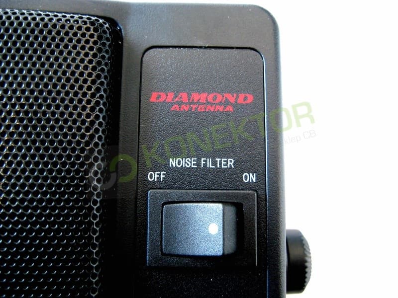 Diamond P1010 duży głośnik do radiotelefonów KF/CB z filtrem szumów, funkcją MUTE