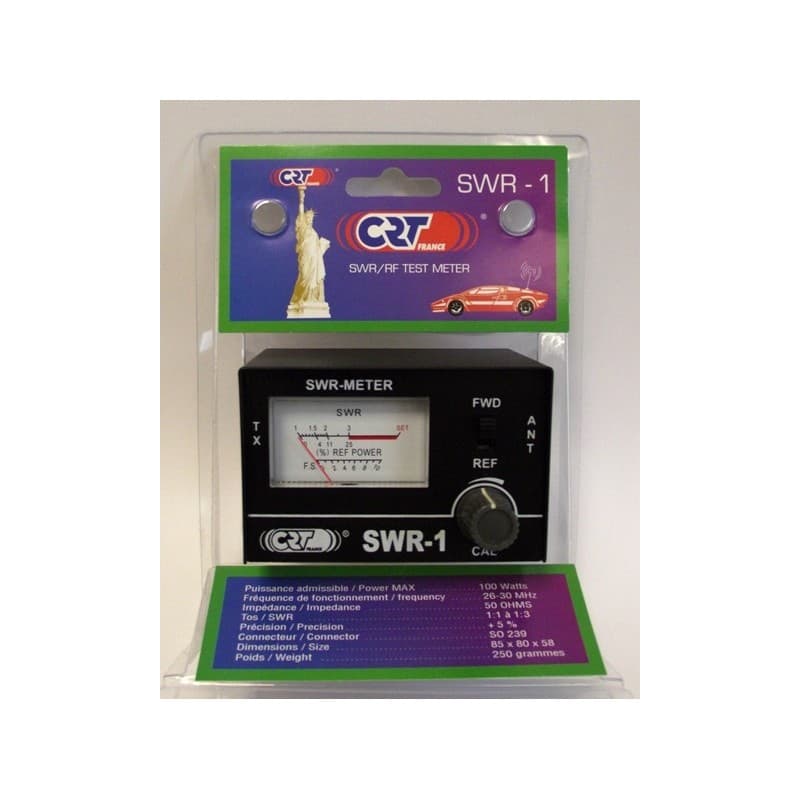 CRT SWR-1 reflektometr / miernik SWR dla początkujących / POLSKA INSTRUKCJA