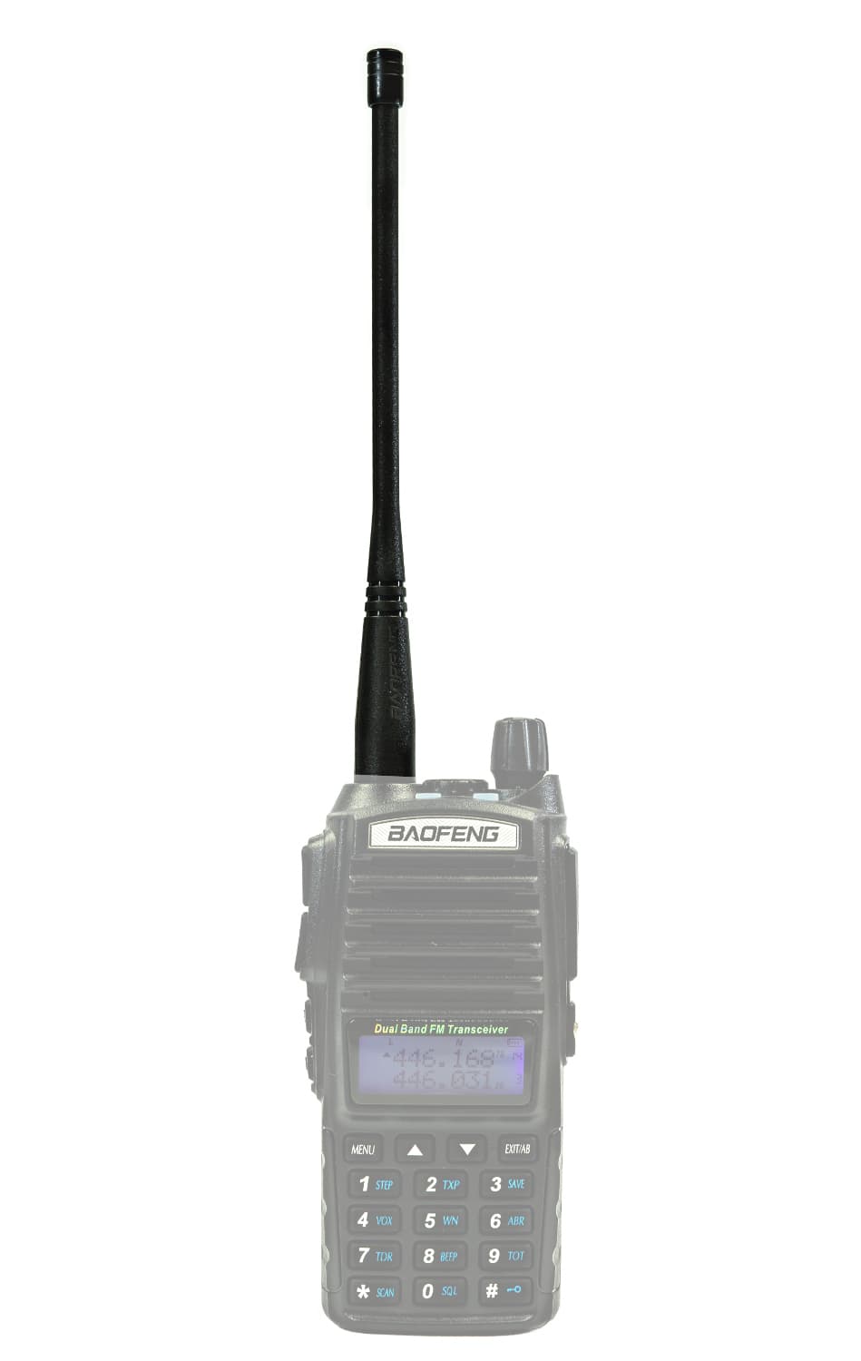 Oryginalna antena ręczna Baofeng VHF UHF długość 17cm SMA-F np. UV-5R, UV-82, UV-5RE, A-52