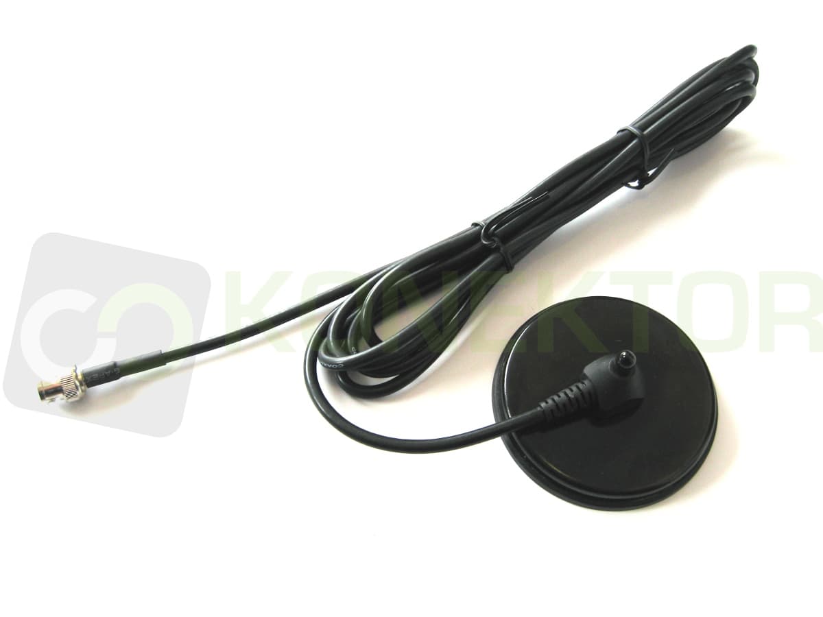 Nagoya UT-308 BNC 55cm Antena samochodowa  VHF/UHF do duobandera, skanera (np. UNIDEN) mocny magnes