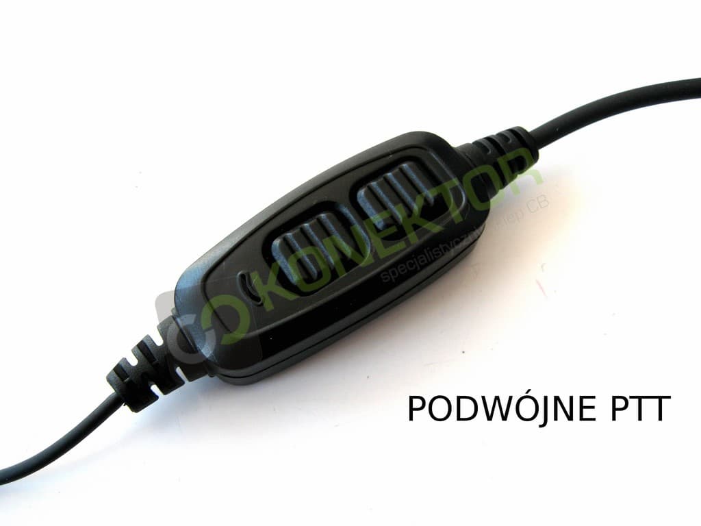 Mikrofonosłuchawka do Baofeng UV-82 z podwójnym PTT - ORYGINAŁ