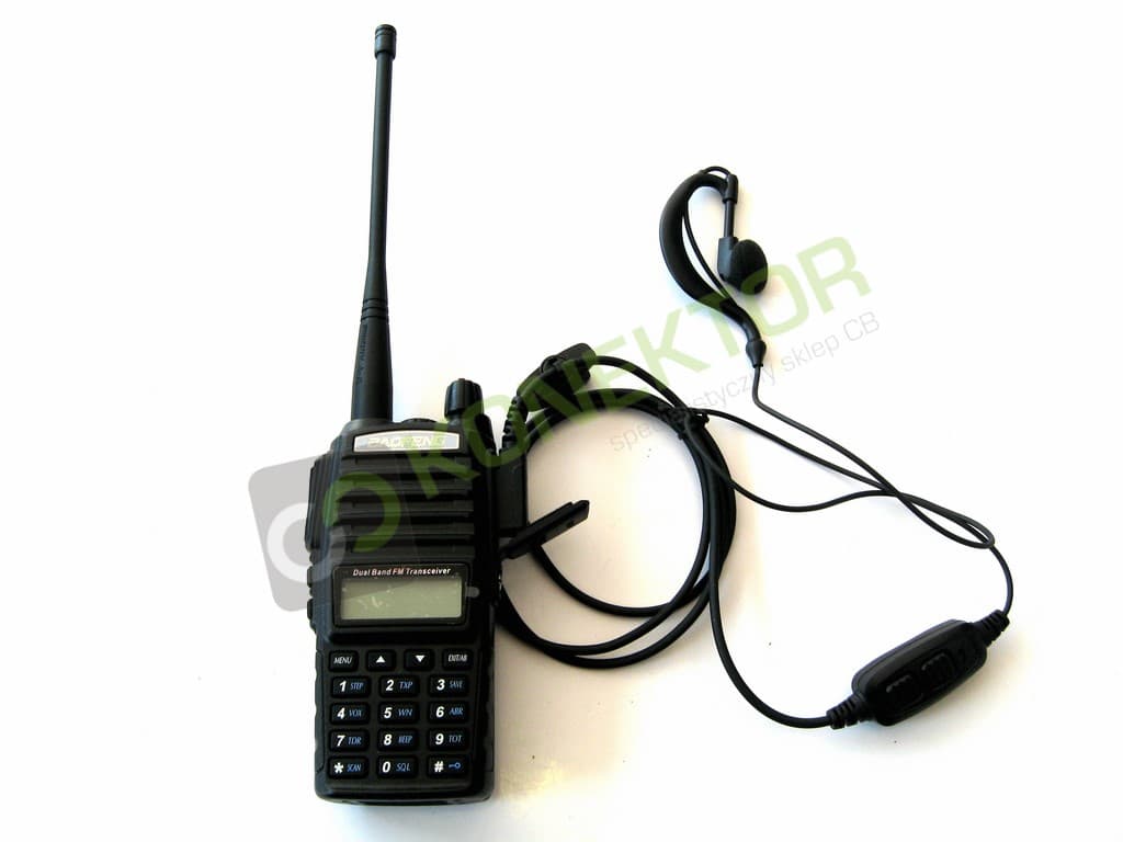 Mikrofonosłuchawka do Baofeng UV-82 z podwójnym PTT - ORYGINAŁ