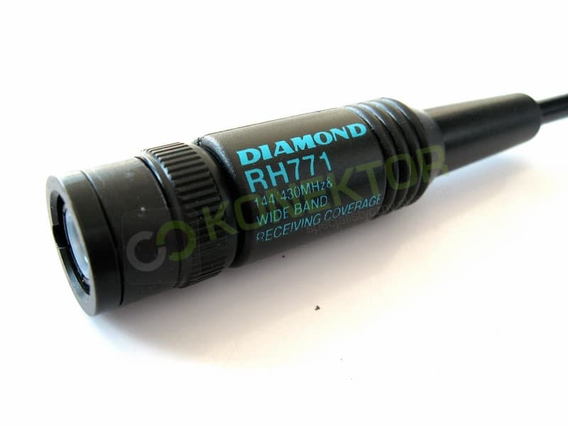 Diamond RH771 BNC 40cm Antena do skanerów, duobanderów np. Uniden UCB 125 XLT, 3500 XLT, UBC 75 XLT