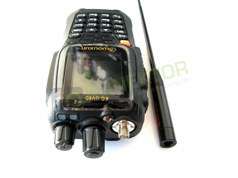 Diamond SRH771 SMA-M 40cm skuteczna antena do duobanderów VHF UHF, skanerów np. do Wouxun KG-UV8D, KG-UV9D, Icom IC-R6, RTL-SDR, Hack RF