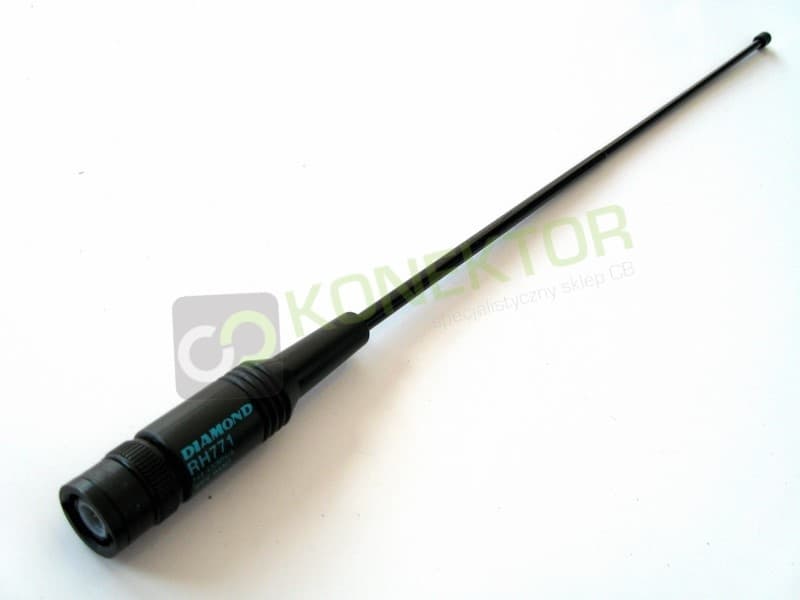 Diamond RH771 BNC 40cm Antena do skanerów, duobanderów np. Uniden UCB 125 XLT, 3500 XLT, UBC 75 XLT