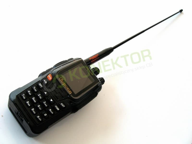 Diamond SRH771 SMA-M 40cm skuteczna antena do duobanderów VHF UHF, skanerów np. do Wouxun KG-UV8D, KG-UV9D, Icom IC-R6, RTL-SDR, Hack RF