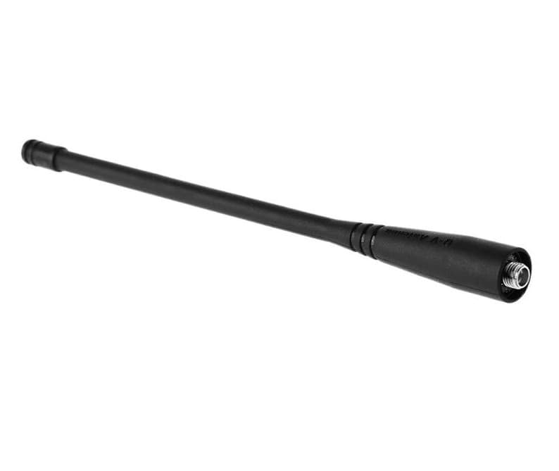 Antena ręczna przenośna Team VHF UHF (136-174MHz/400-470MHz) długość 17cm, złącze SMA-F np. do Baofeng UV-5R, UV-82, Team TeCom-Duo