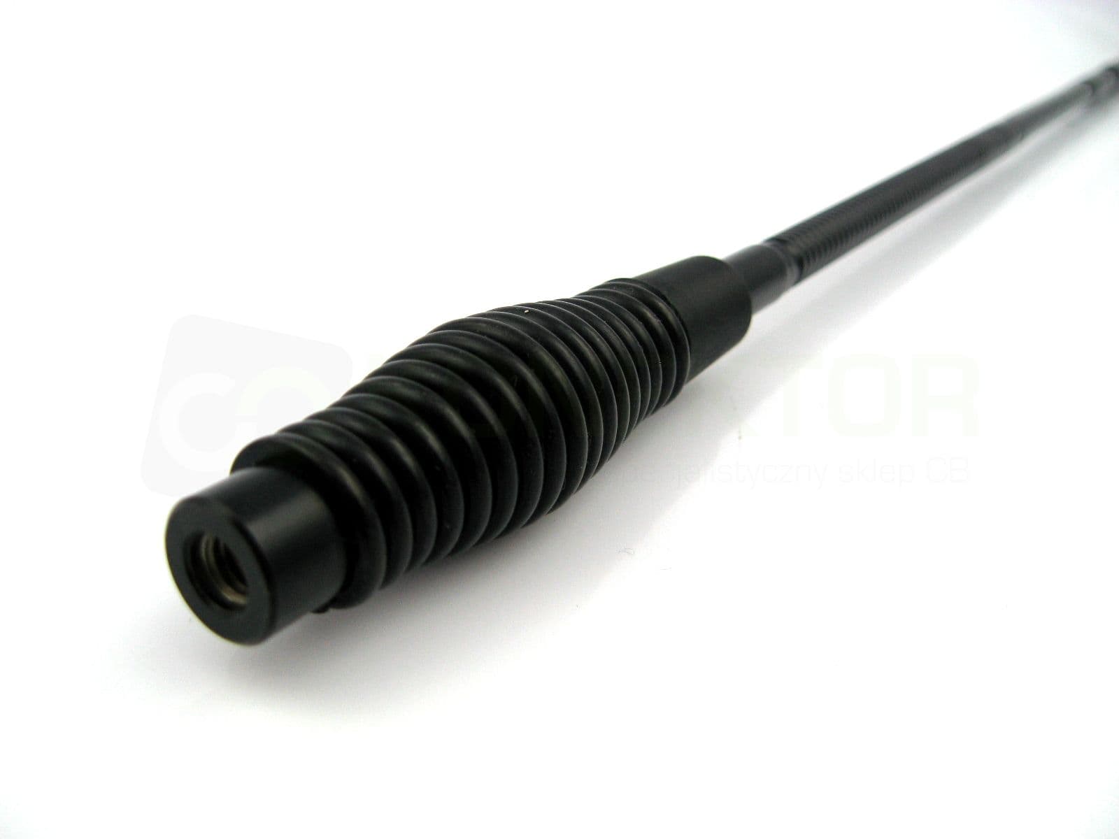 PIRAT Silver Tip M6 Antena CB montażowa 135cm gwint M6 np. VOLVO, SCANIA, MAN, MERCEDES ACTROS, podstawa Pirat