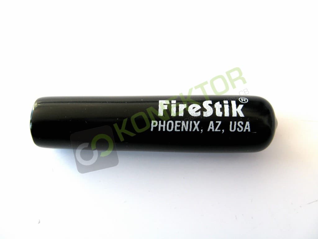 Osłona gumowa CZARNA na promiennik anteny CB FIRESTIK np. FS-2 (guma, gumka na promiennik, kapturek)