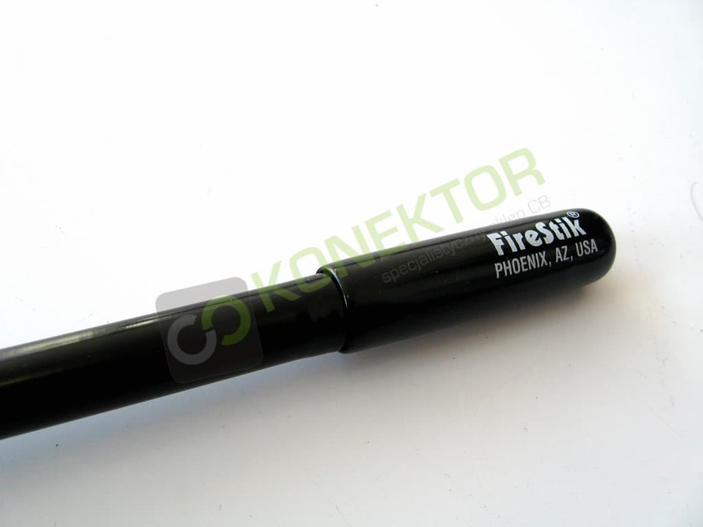 Osłona gumowa CZARNA na promiennik anteny CB FIRESTIK np. FS-2 (guma, gumka na promiennik, kapturek)