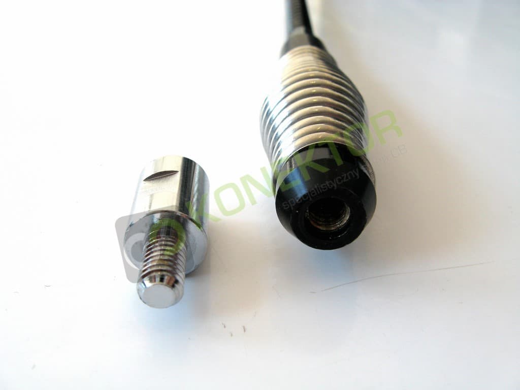 Przejściówka SIRIO gniazdo M7 na wtyk M6 [do VOLVO SCANIA MAN] ORYGINALNY ADAPTER 