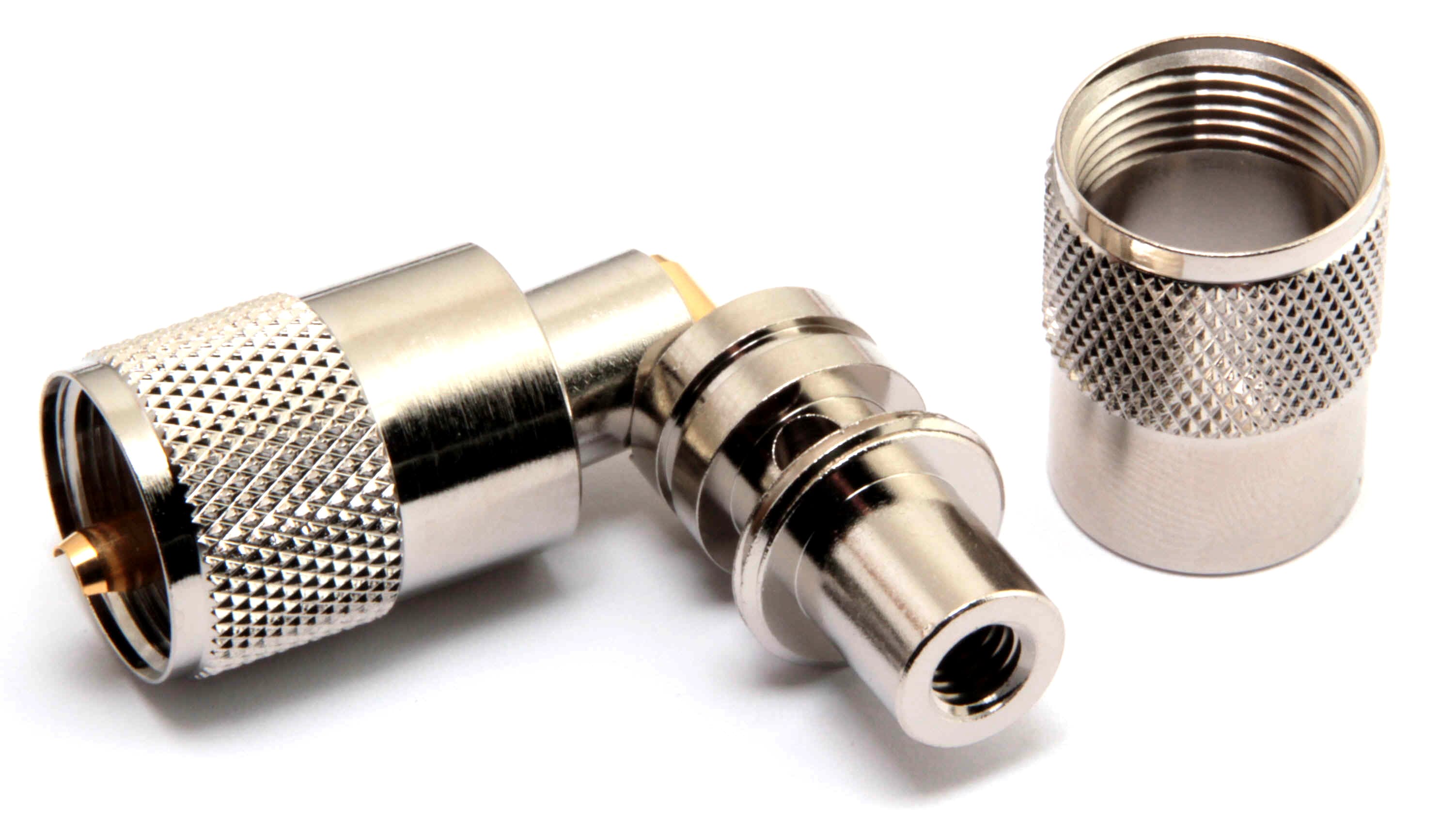 Wtyk UC-1 259/6 na przewód RG-58, RF-5, H-155 itp. PTFE/GOLD  # KONEKTOR PRO #
