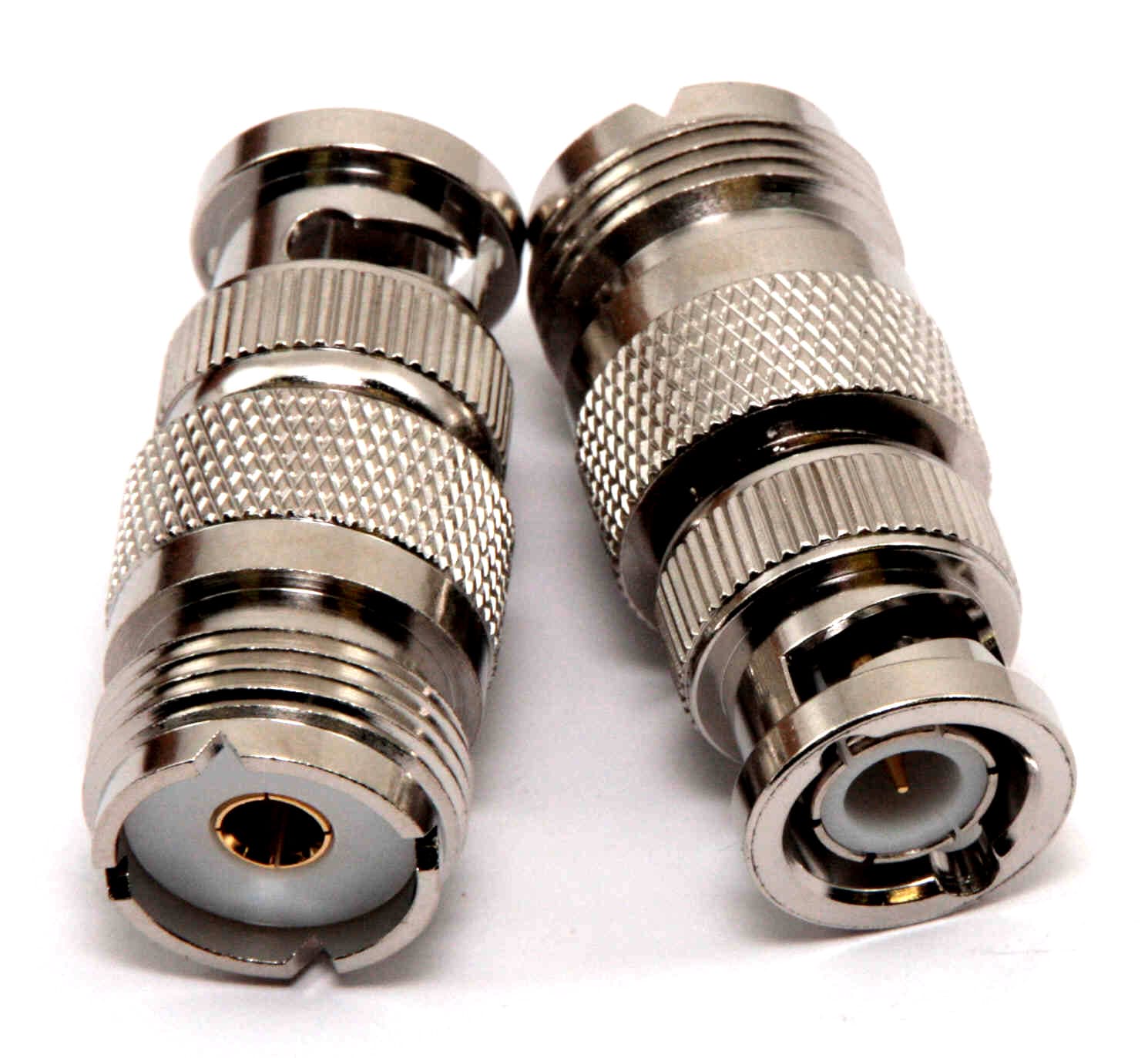 Przejściówka adapter UC-1/BNC PTFE/GOLD  # KONEKTOR PRO # wtyk BNC / gniazdo UHF
